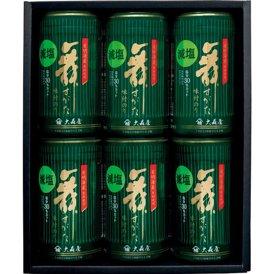 【お歳暮 ギフト】大森屋 減塩味付のり卓上ギフト 商品サムネイル