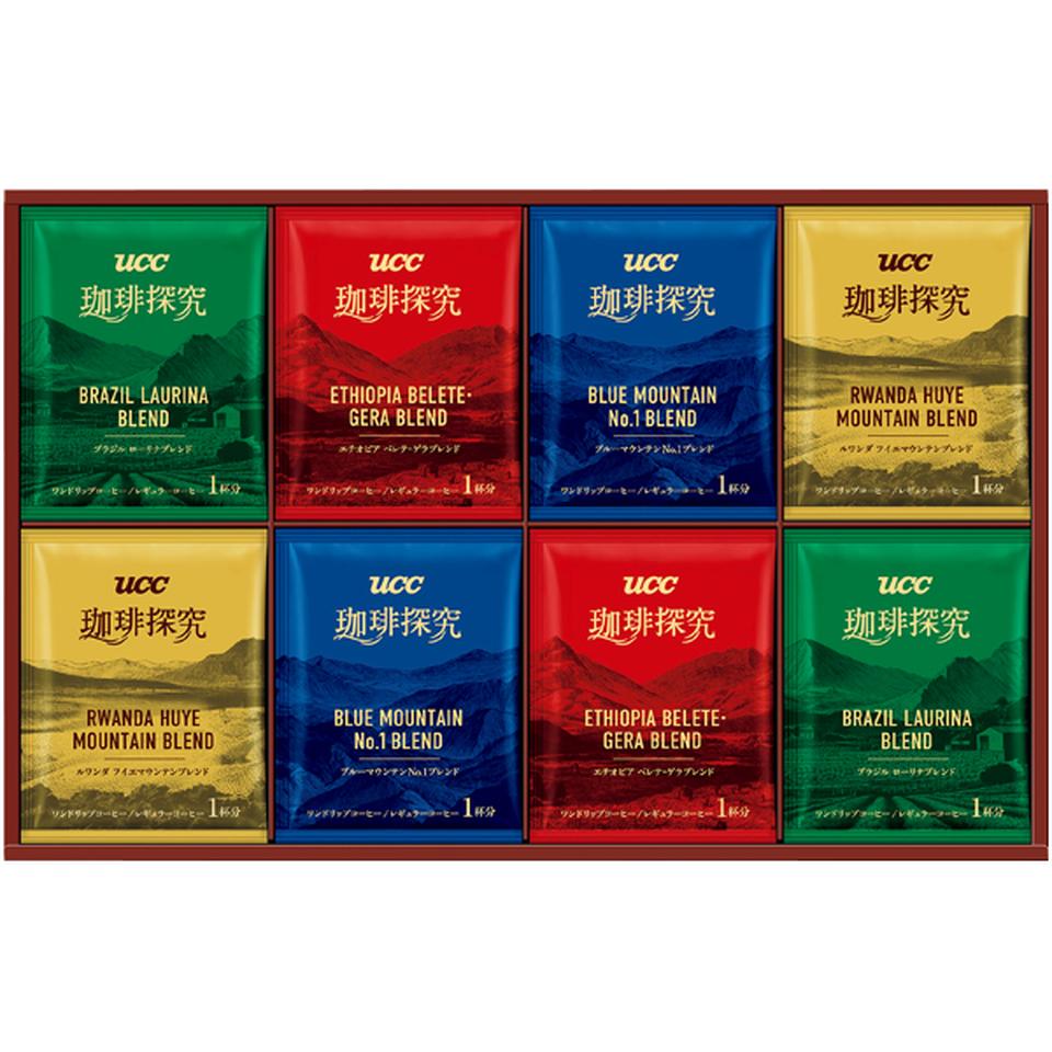 【冬の贈りもの】ＵＣＣ 珈琲探究ワンドリップコーヒーギフト 商品サムネイル