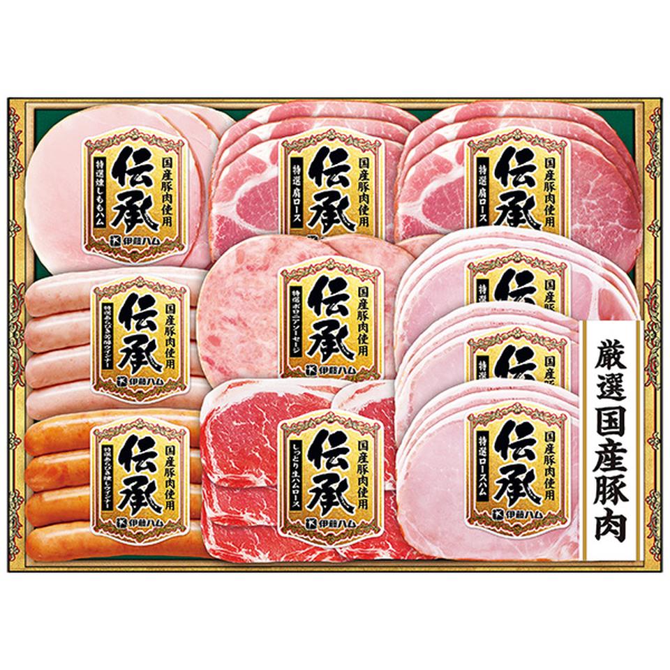 【夏の贈りもの】伊藤ハム　国産豚肉使用「伝承」　型番：ＤＫＳ－５８ 商品サムネイル
