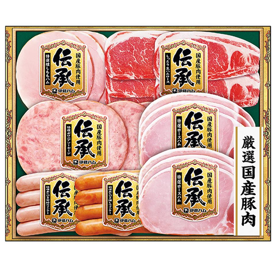 【夏の贈りもの】伊藤ハム　国産豚肉使用「伝承」　型番：ＤＫＳ－３５ 商品サムネイル