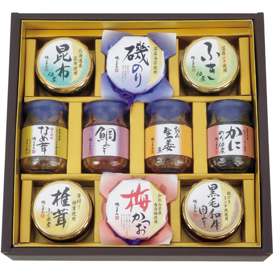 【夏の贈りもの】磯じまん ご飯のお供瓶詰セット 商品サムネイル