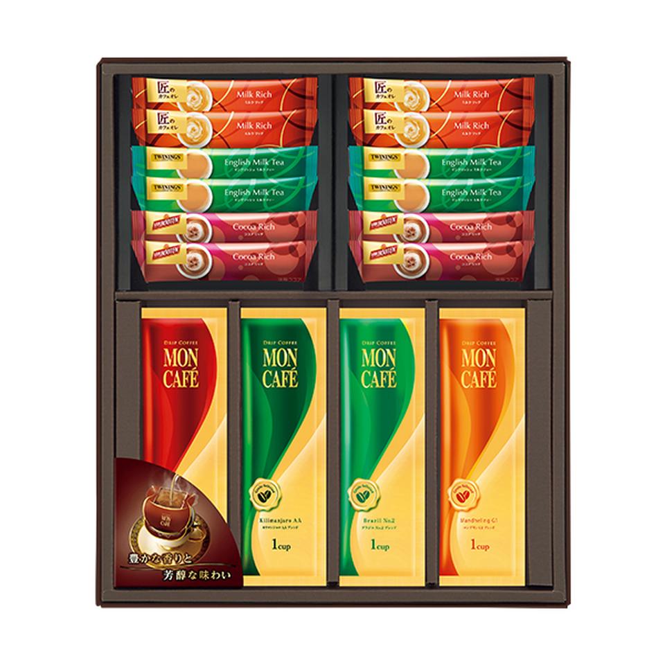 【お歳暮 ギフト】モンカフェ モンカフェ　ドリップコーヒー＆スティック　バラエティギフト 商品サムネイル