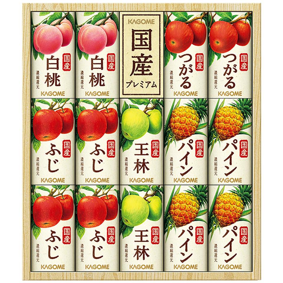 【夏の贈りもの】カゴメ　国産プレミアムフルーツジュースギフト　型番：ＫＴ－３０Ｙ 商品サムネイル