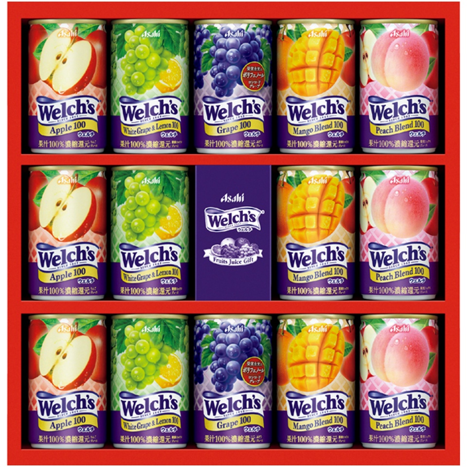 【夏の贈りもの】アサヒ飲料 ウェルチギフト 商品サムネイル