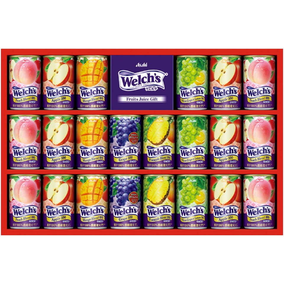 【夏の贈りもの】アサヒ飲料 ウェルチギフト 商品サムネイル