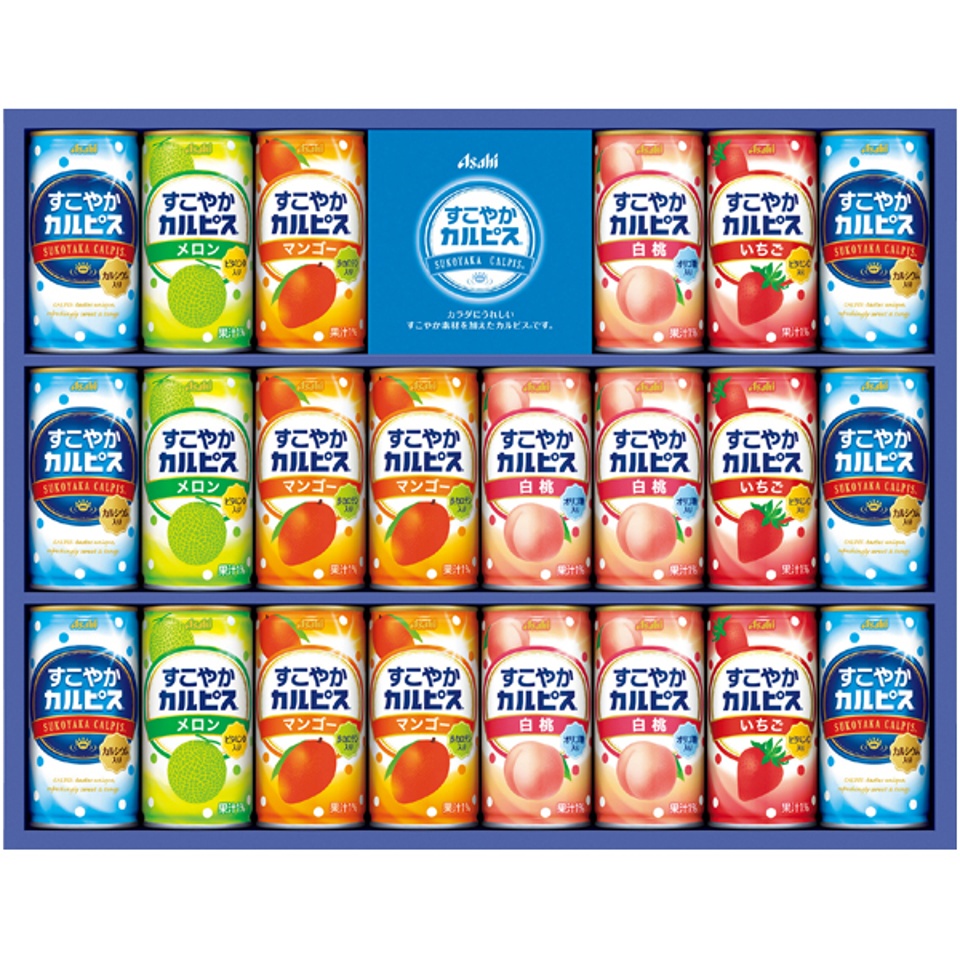 【夏の贈りもの】アサヒ飲料 すこやかカルピスギフト 商品サムネイル