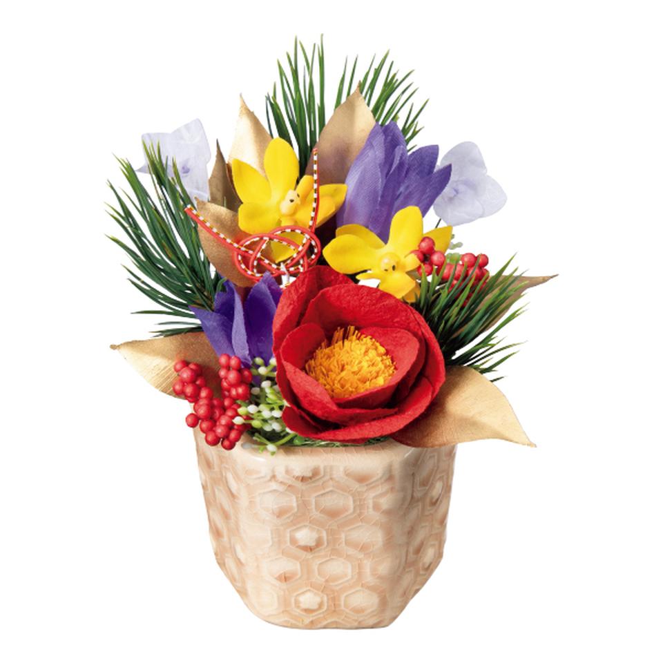 【お歳暮 ギフト早得】Luna 日本のいいもの ジュエル・フルールと和紙の花 ペアギフトセット 商品画像(2)