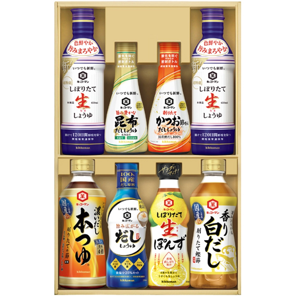 【夏の贈りもの】キッコーマン 基礎調味料ギフト 商品サムネイル