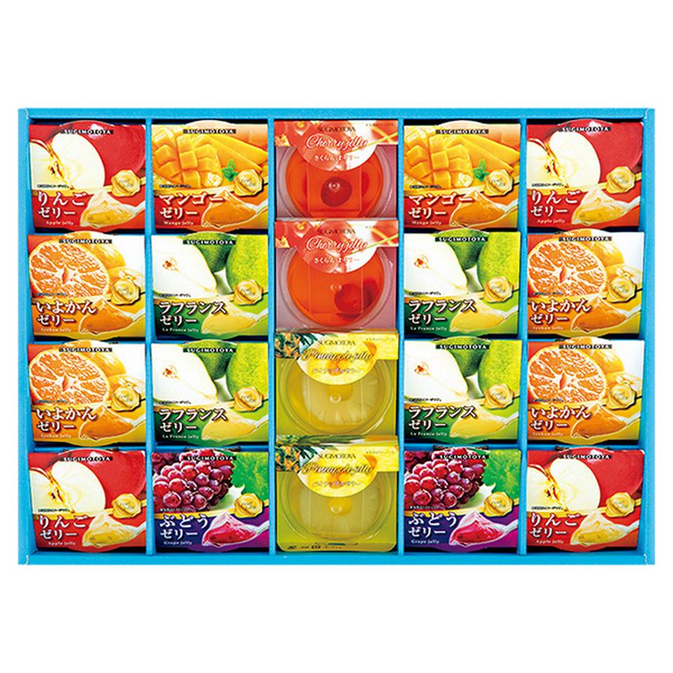 【夏の贈りもの】杉本屋　フルーツゼリーギフト 商品サムネイル