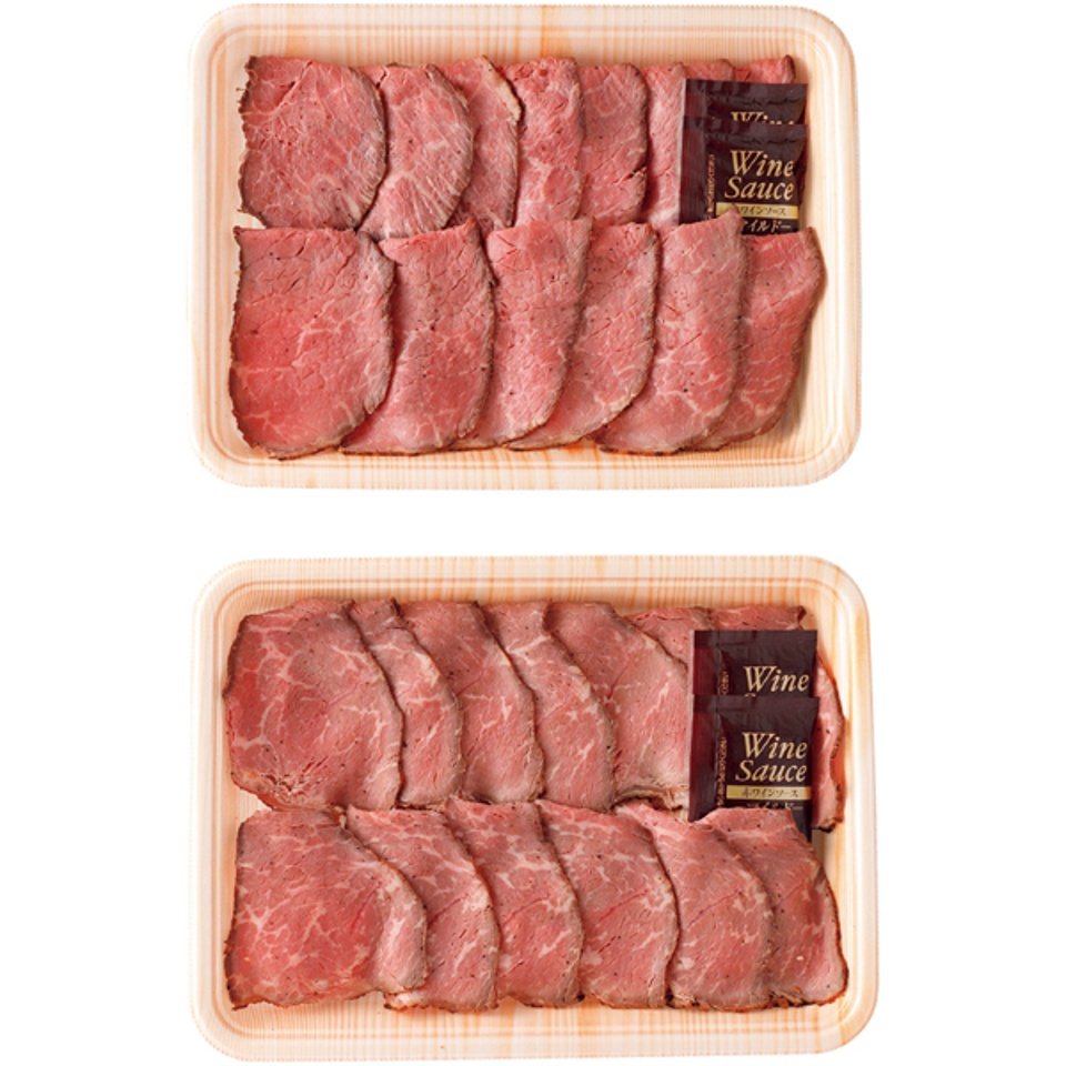 【夏の贈りもの】黒コショウローストビーフスライスセット 商品サムネイル