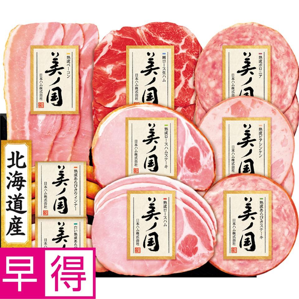 【お歳暮 ギフト早得】日本ハム 北海道　プレミアム　美ノ国 型番：ＵＫＨ－５８ 商品サムネイル