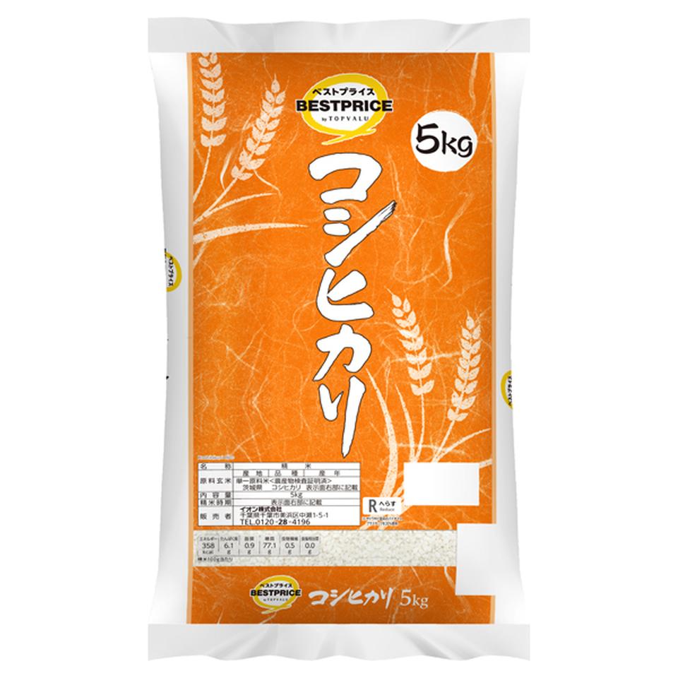 【お米】令和７年度産 トップバリュＢＰコシヒカリ５ｋｇ 商品サムネイル