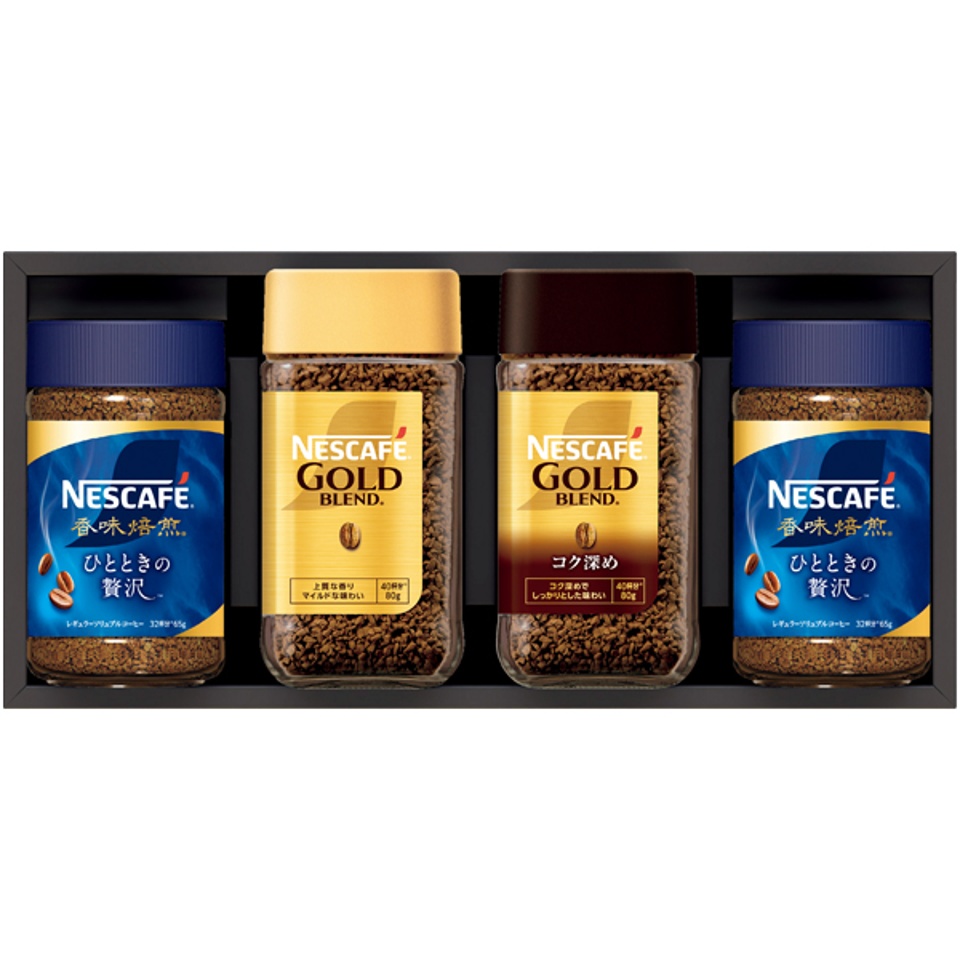 【夏の贈りもの】ネスカフェ プレミアム レギュラーソリュブルコーヒー ギフトセット 商品サムネイル