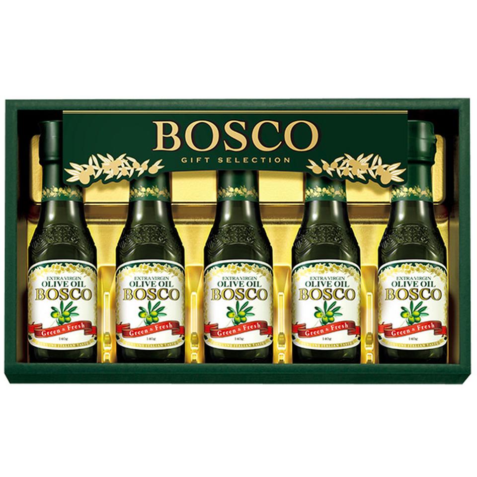 【夏の贈りもの】日清オイリオ　ボスコエキストラバージンオリーブオイルギフト　型番：ＢＧ－３０ 商品サムネイル