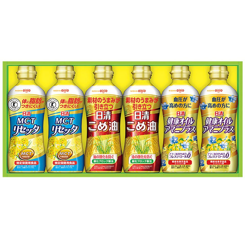 【夏の贈りもの】日清オイリオ　日清こめ油＆ヘルシーオイルギフト 商品サムネイル