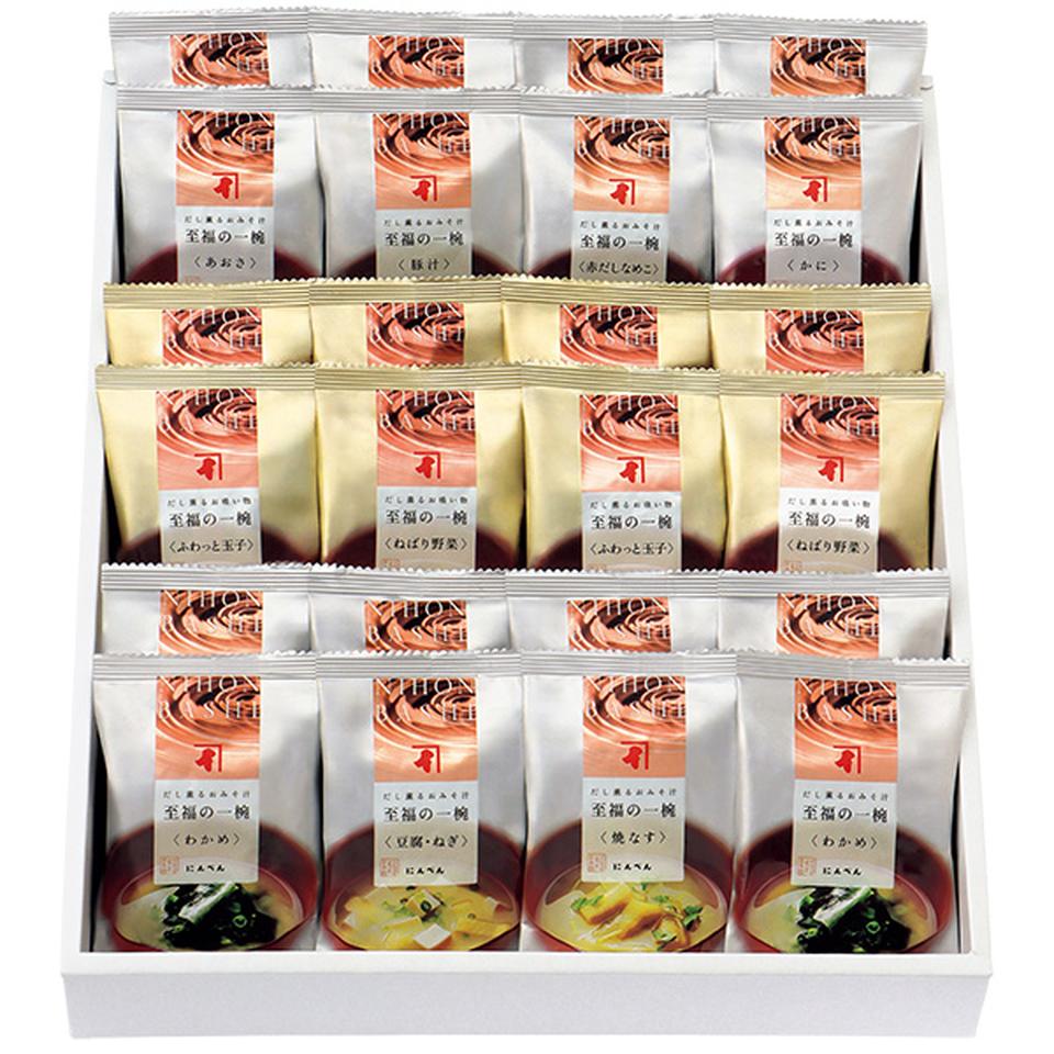 【夏の贈りもの】にんべん　至福の一椀おみそ汁・お吸い物詰合せ　型番：ＦＤＧ５０ 商品サムネイル