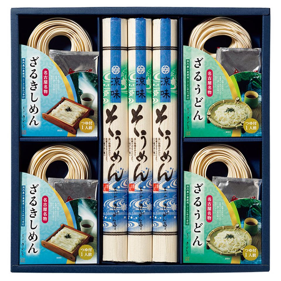 【夏の贈りもの】きしめん亭　尾張いろいろ麺詰合せ　型番：ＢＭ－３０ 商品サムネイル