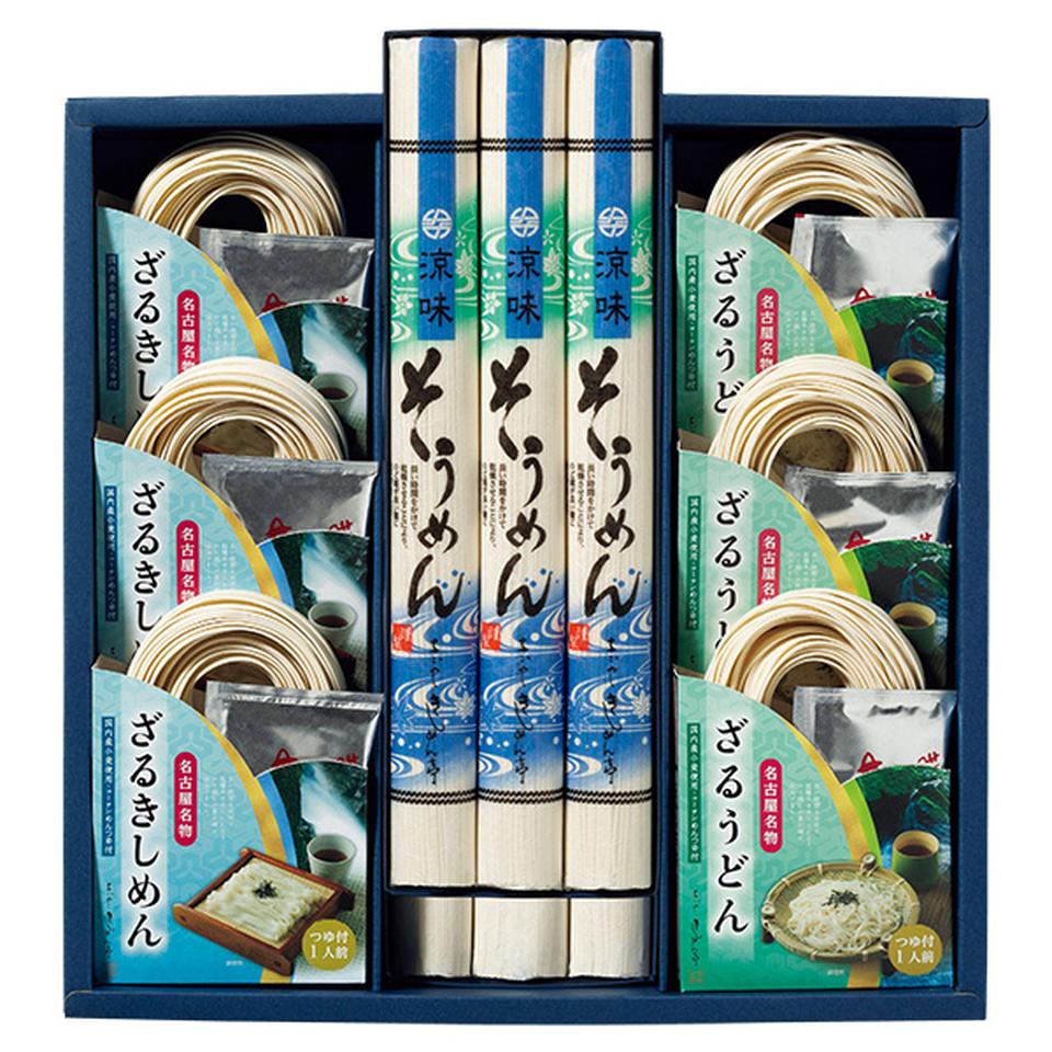 【夏の贈りもの】きしめん亭　尾張いろいろ麺詰合せ　型番：ＢＭ－５０ 商品サムネイル