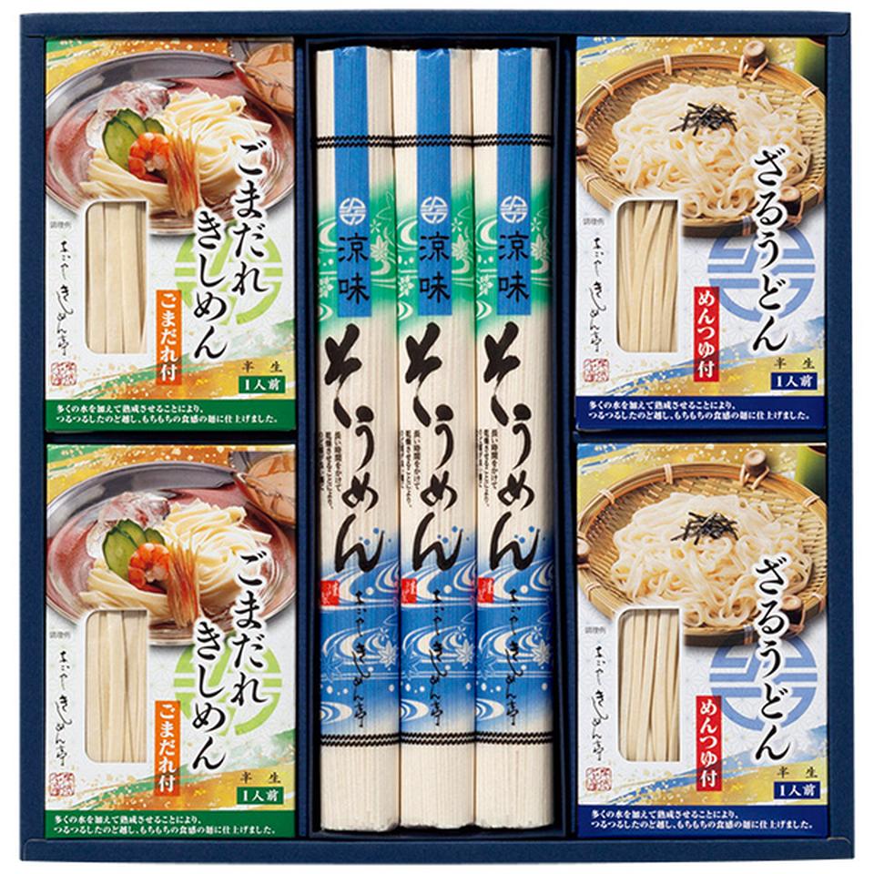 【夏の贈りもの】きしめん亭　涼味詰合せ　型番：ＰＥ－３０ 商品サムネイル