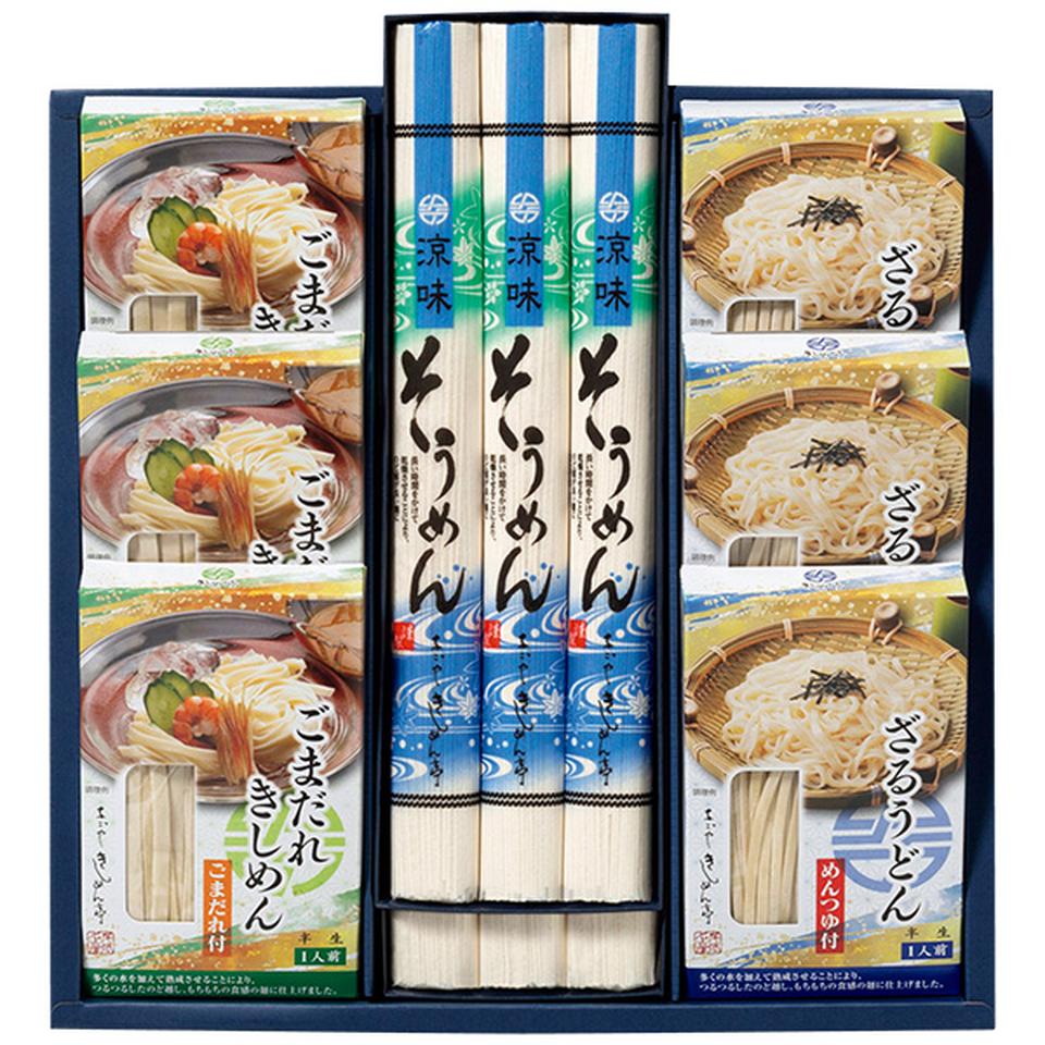 【夏の贈りもの】きしめん亭　涼味詰合せ　型番：ＰＥ－５０ 商品サムネイル