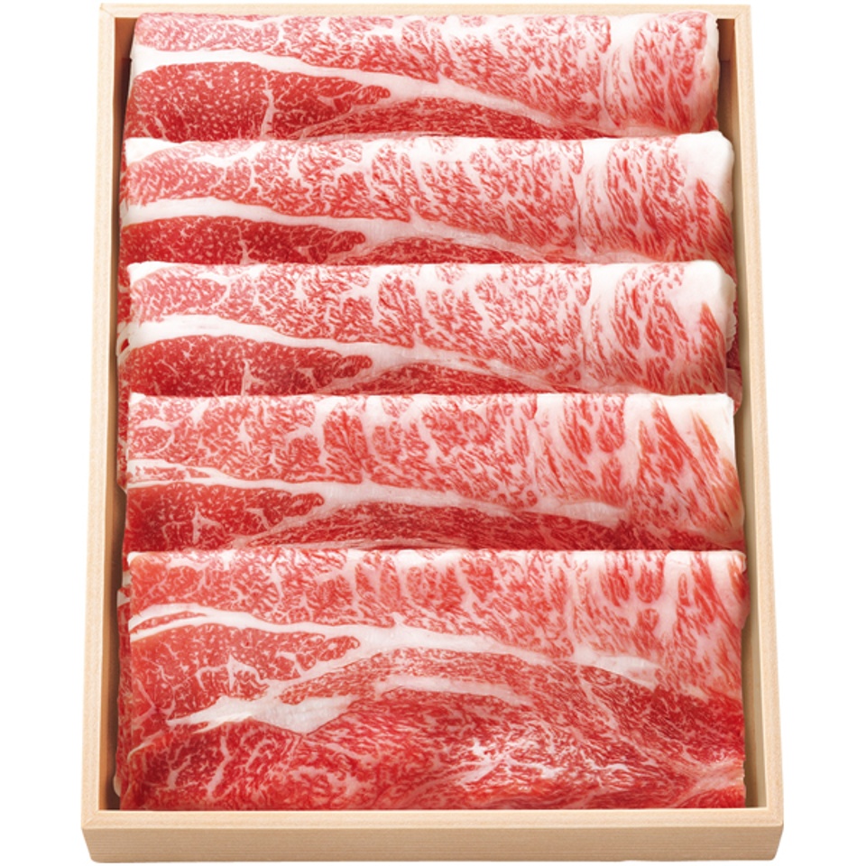 【夏の贈りもの】国産銘柄和牛かたロースすきやき用（４等級以上） 商品サムネイル