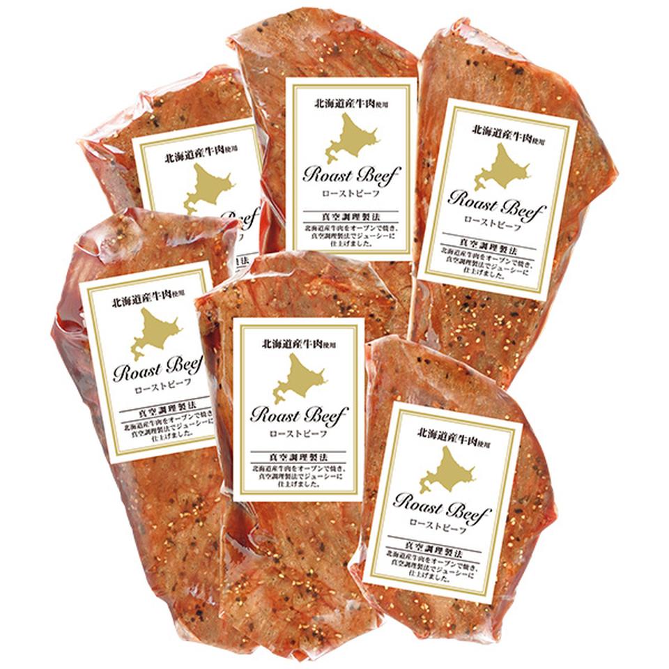 【夏の贈りもの】北海道産牛ふぞろいのローストビーフブロック 商品サムネイル