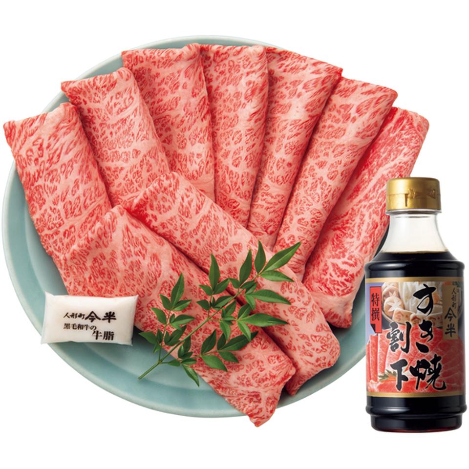 【冬の贈りもの】人形町今半 黒毛和牛かたロースすきやきセット 商品サムネイル
