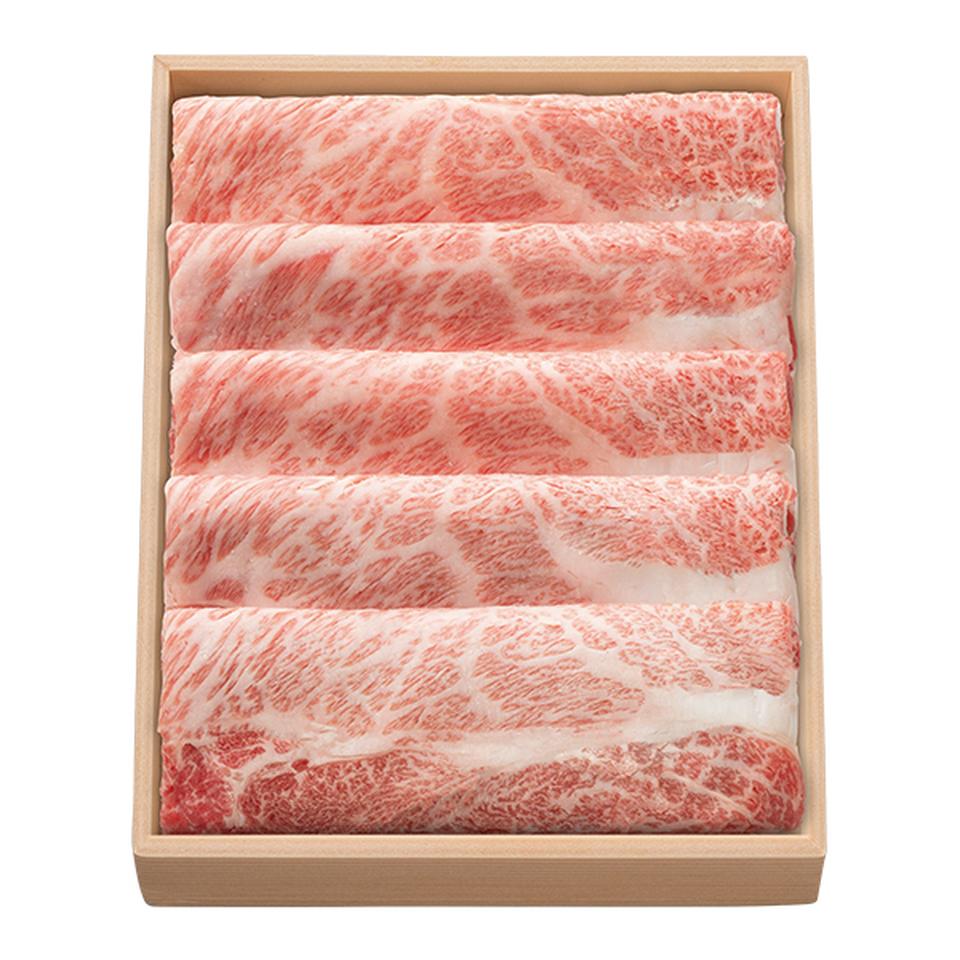 【お歳暮 ギフト早得】 上州かとう牛かたロースすきやき用 商品画像(1)