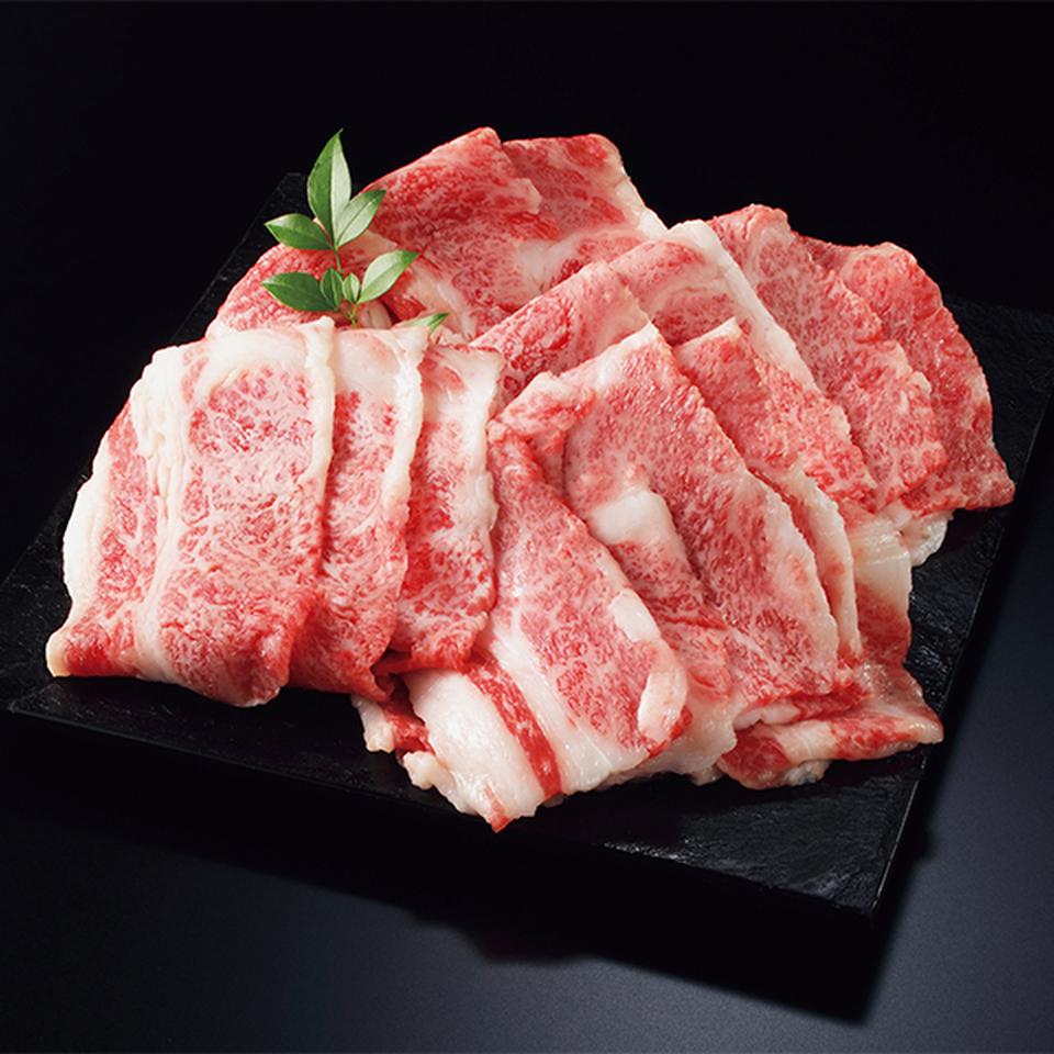 【お歳暮 ギフト】 国産黒毛和牛ばら切りおとしすきやき用 商品サムネイル