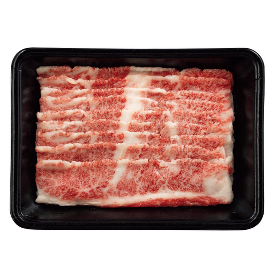 【お歳暮 ギフト】 国産黒毛和牛ばら切りおとしすきやき用 商品画像(3)