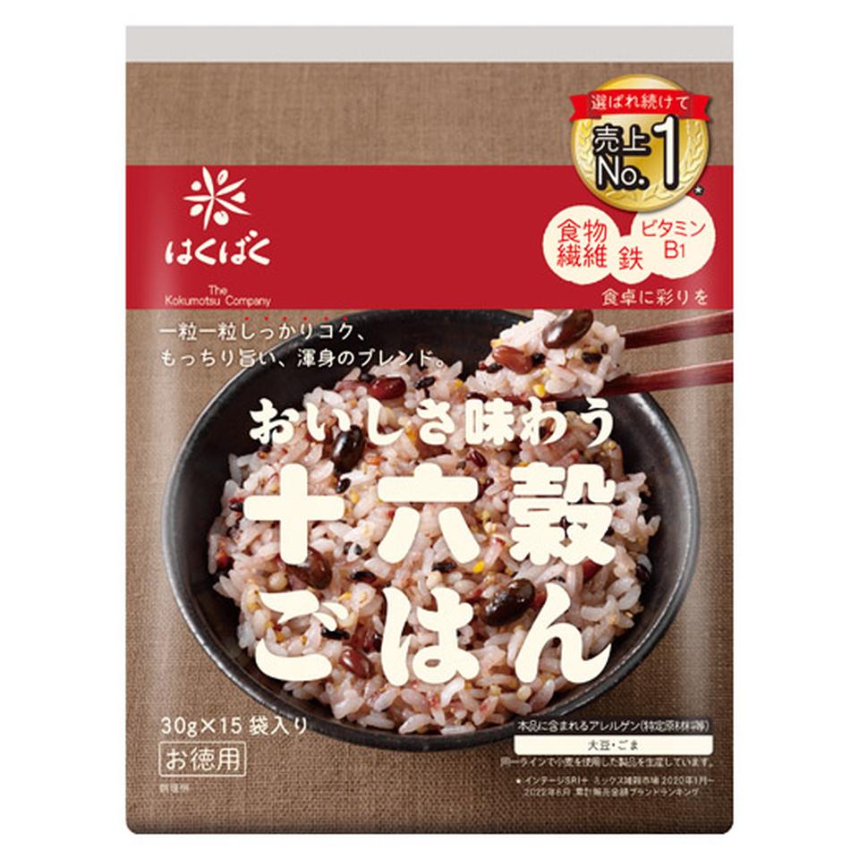 【お米】はくばく 十六穀ごはんお徳用 30ｇ×15袋 商品サムネイル