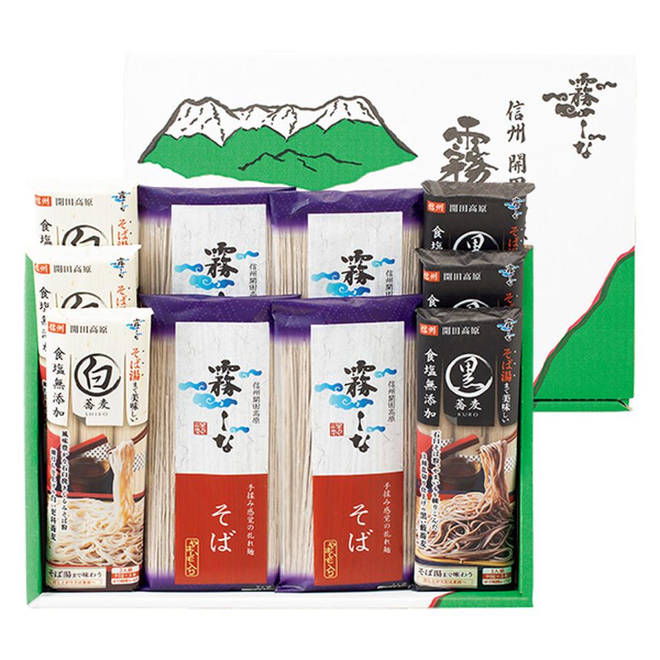 【夏の贈りもの】霧しな　霧しなそば三昧 商品サムネイル