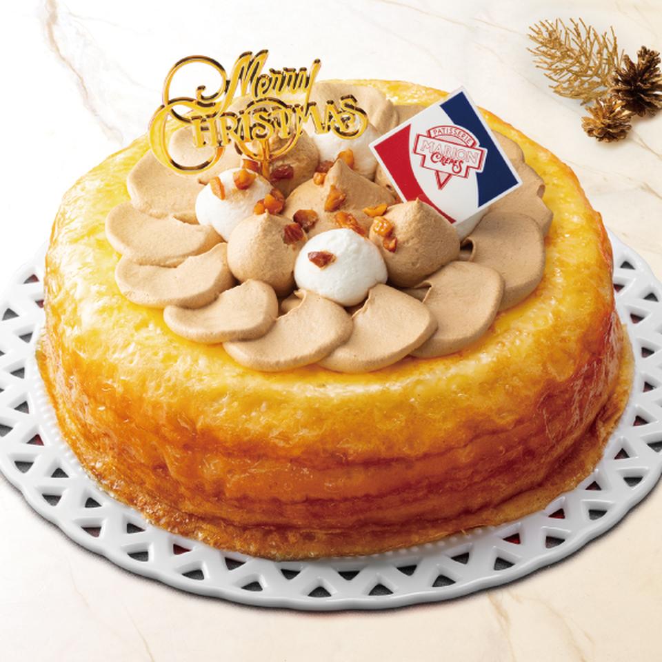 ☆クリスマス☆マリオンクレープ クリスマスミルクレープ 商品サムネイル