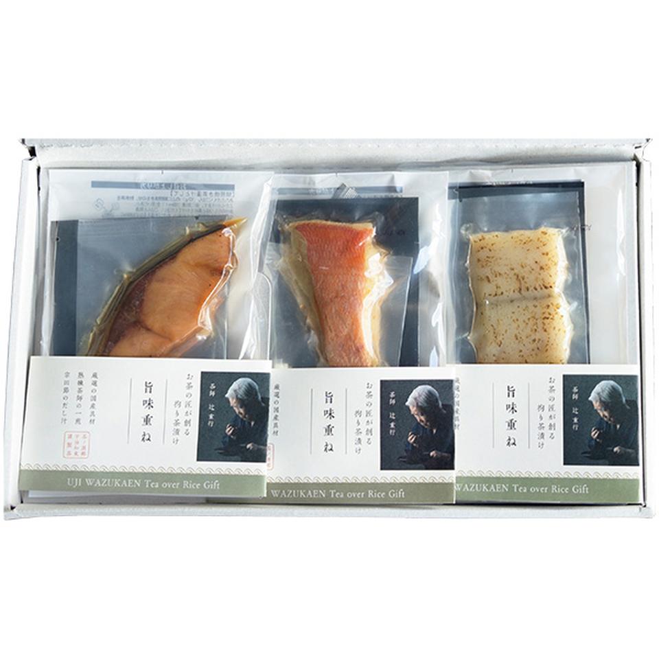 【夏の贈りもの】宇治和束園　冷やし茶漬け　旨み重ね　３食セット 商品サムネイル