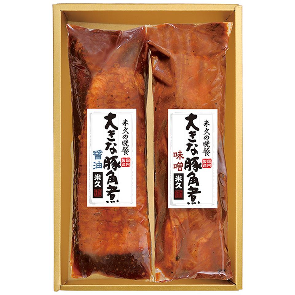 【夏の贈りもの】じっくり煮込んだ豚角煮（味噌・醤油） 商品サムネイル