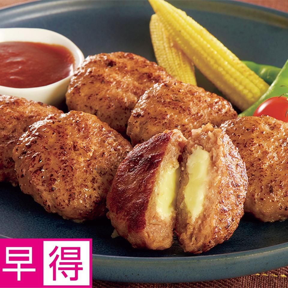 【お歳暮 ギフト早得】 ３種のチーズ入りハンバーグ５０個セット 商品サムネイル