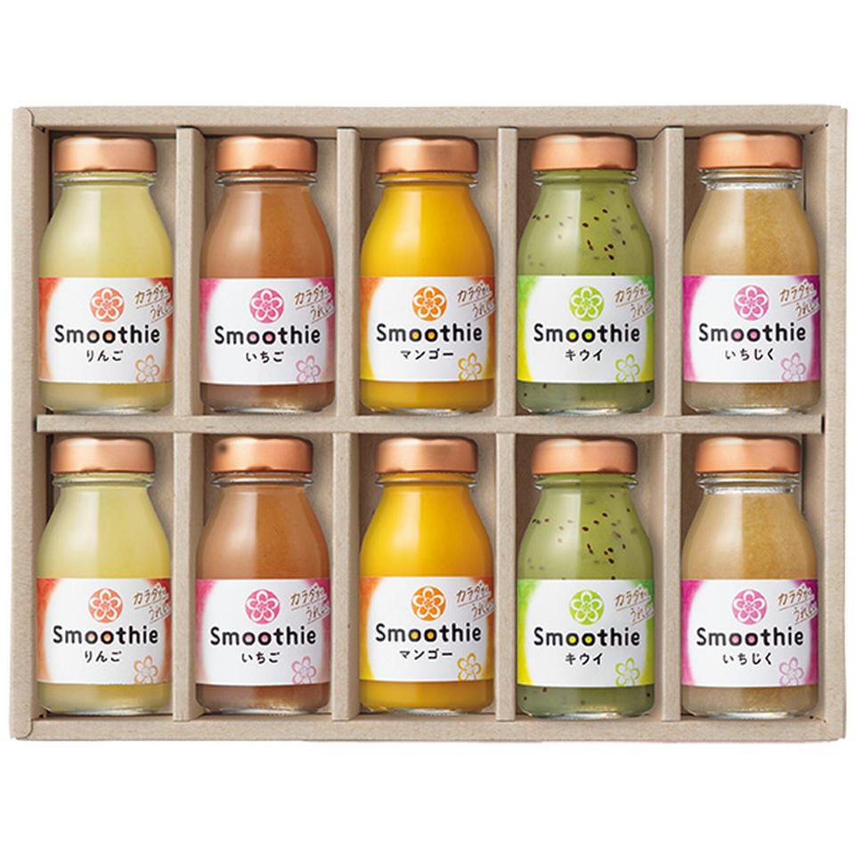 【夏の贈りもの】ふみこ農園　フルーツスムージー１０本セット 商品サムネイル