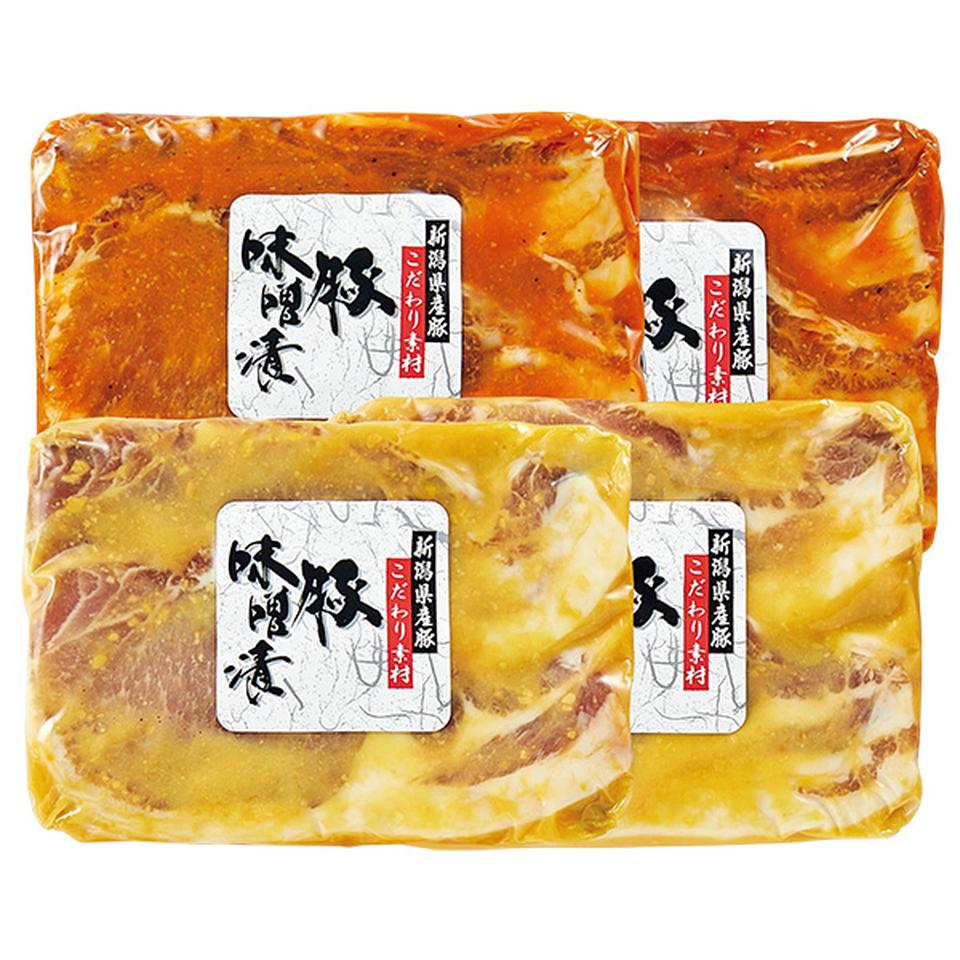 【夏の贈りもの】新潟県産豚肉ロース味噌漬けセット 商品サムネイル