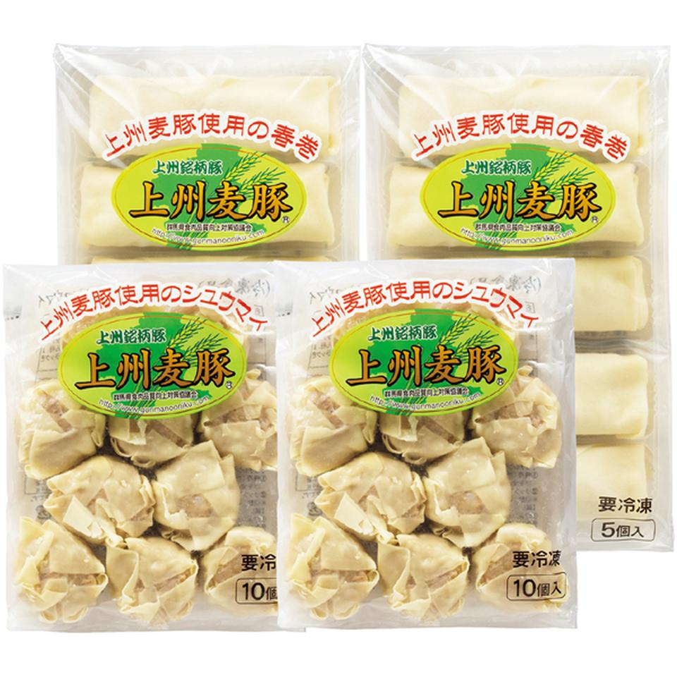 【冬の贈りもの】 上州麦豚シュウマイ・春巻きセット 商品サムネイル