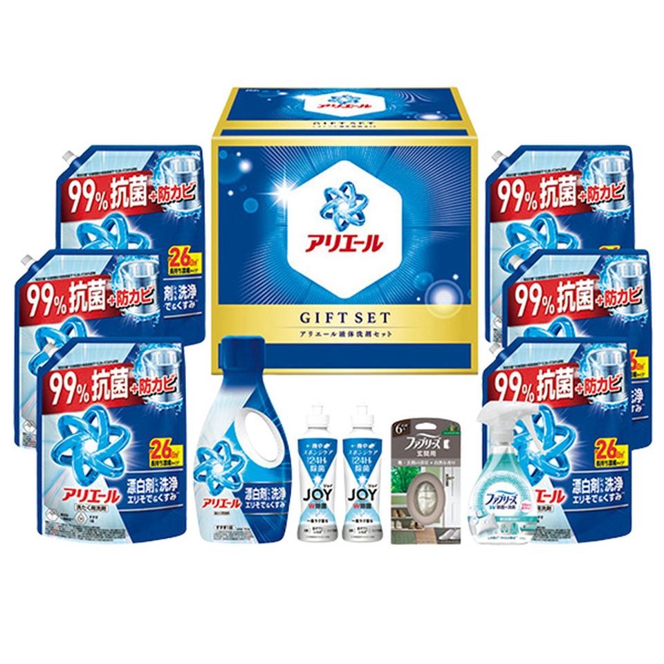 【夏の贈りもの】Ｐ＆Ｇ　アリエール液体洗剤セット　型番：ＰＧＣＧ－１００ＦＡ 商品サムネイル