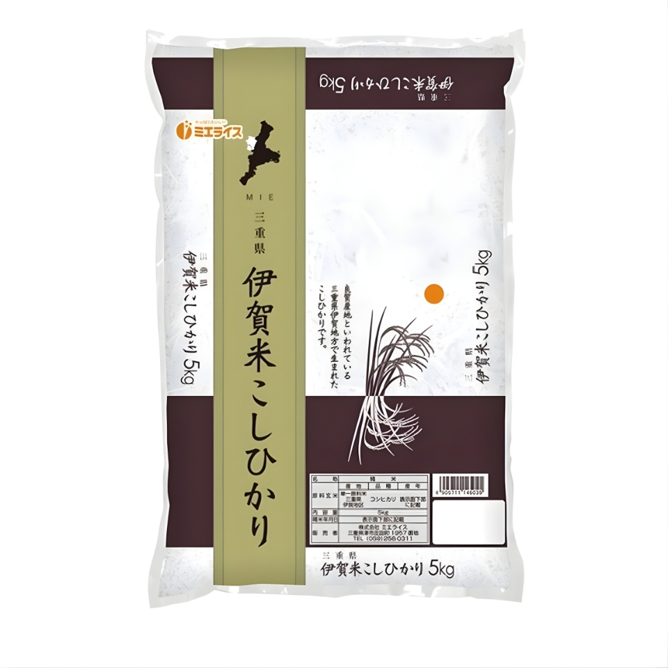 【お米】令和７年度産 ミエライス 伊賀こしひかり５ｋｇ 商品サムネイル