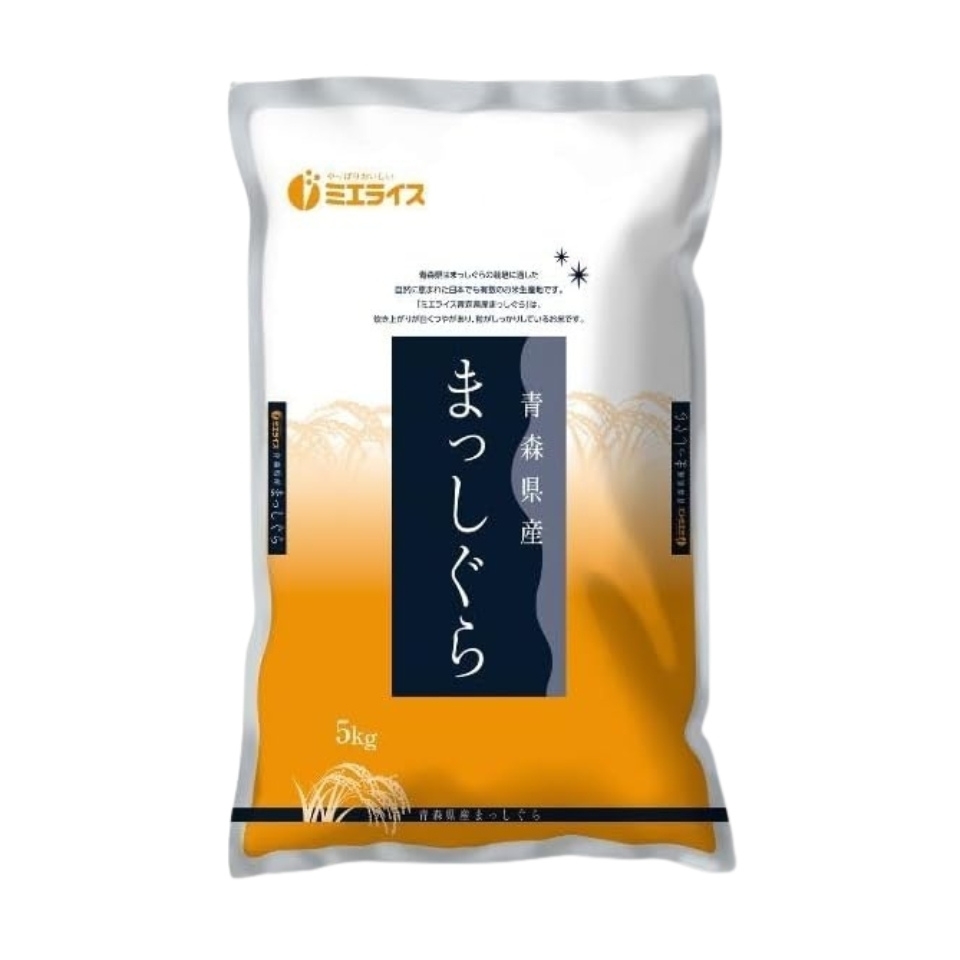 【お米】令和７年度産 ミエライス 青森県産まっしぐら 5ｋｇ 商品サムネイル