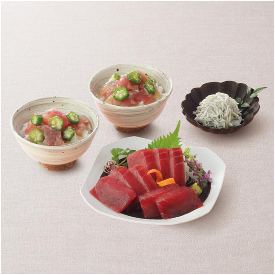 【母の日早得】焼津石原水産まぐろ三昧としらす詰合せ 商品画像(1)