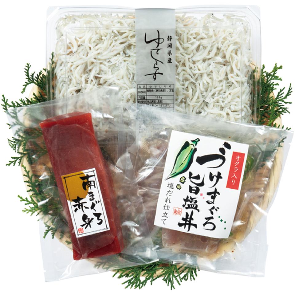 【母の日早得】焼津石原水産まぐろ三昧としらす詰合せ 商品サムネイル