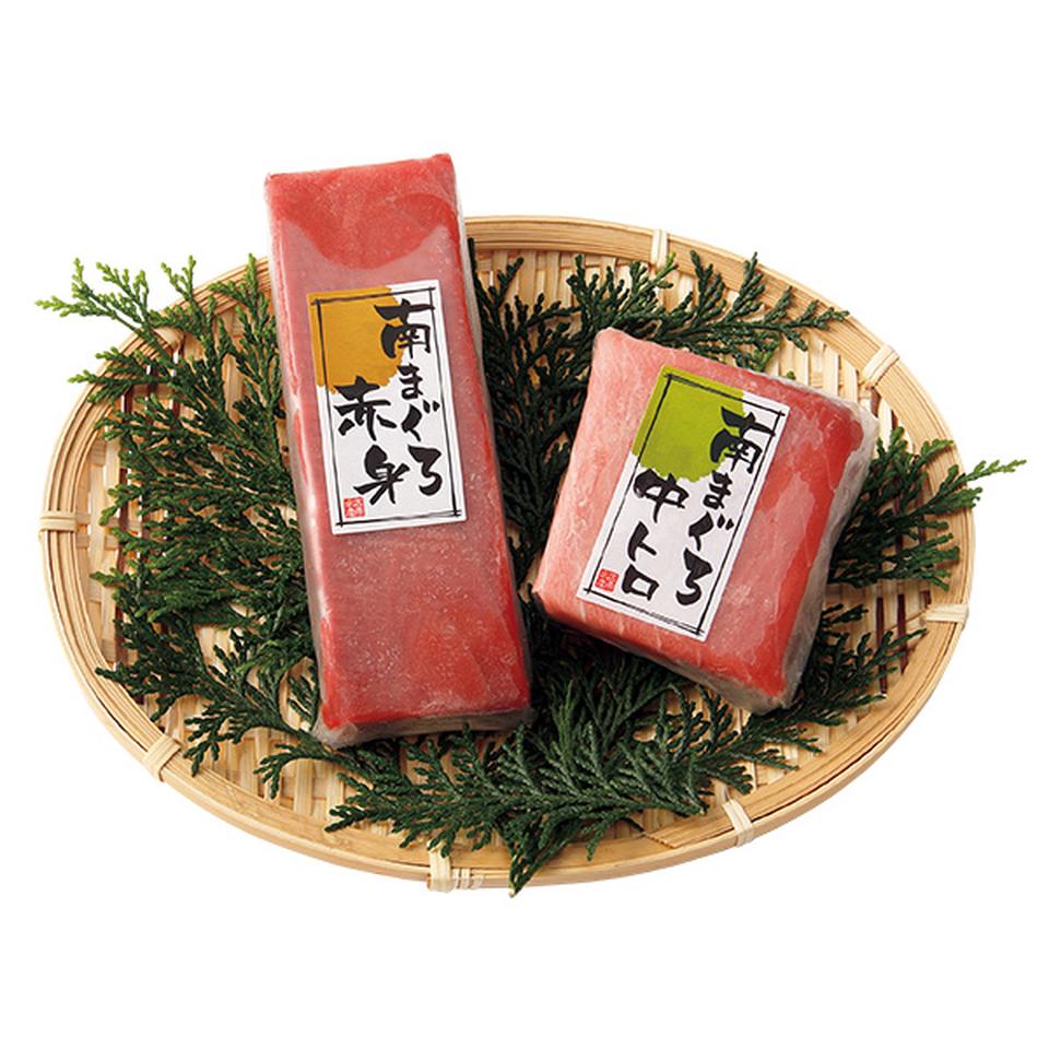 【夏の贈りもの】焼津石原水産　天然南まぐろ赤身中とろ刺身 商品サムネイル