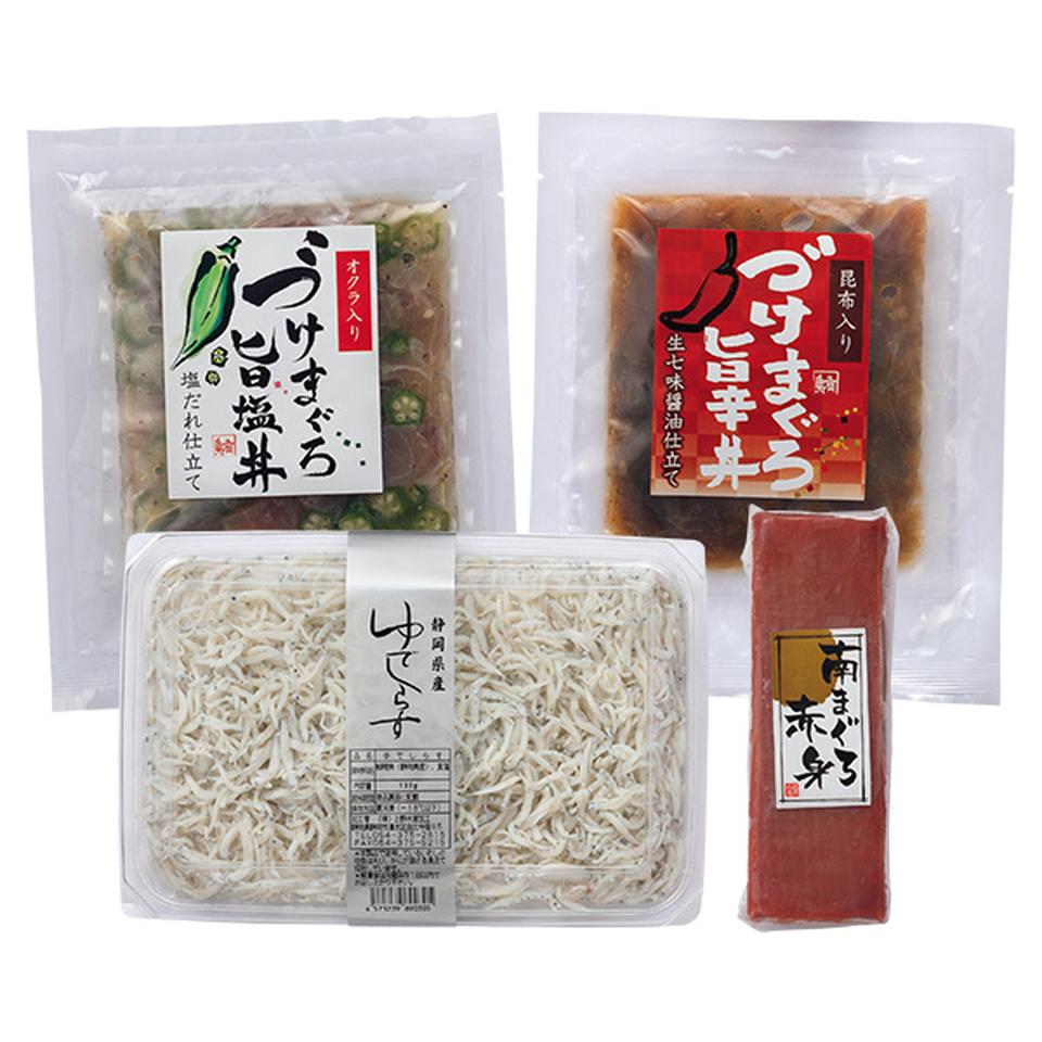 【夏の贈りもの】焼津石原水産　まぐろ三昧としらす詰合せ 商品サムネイル