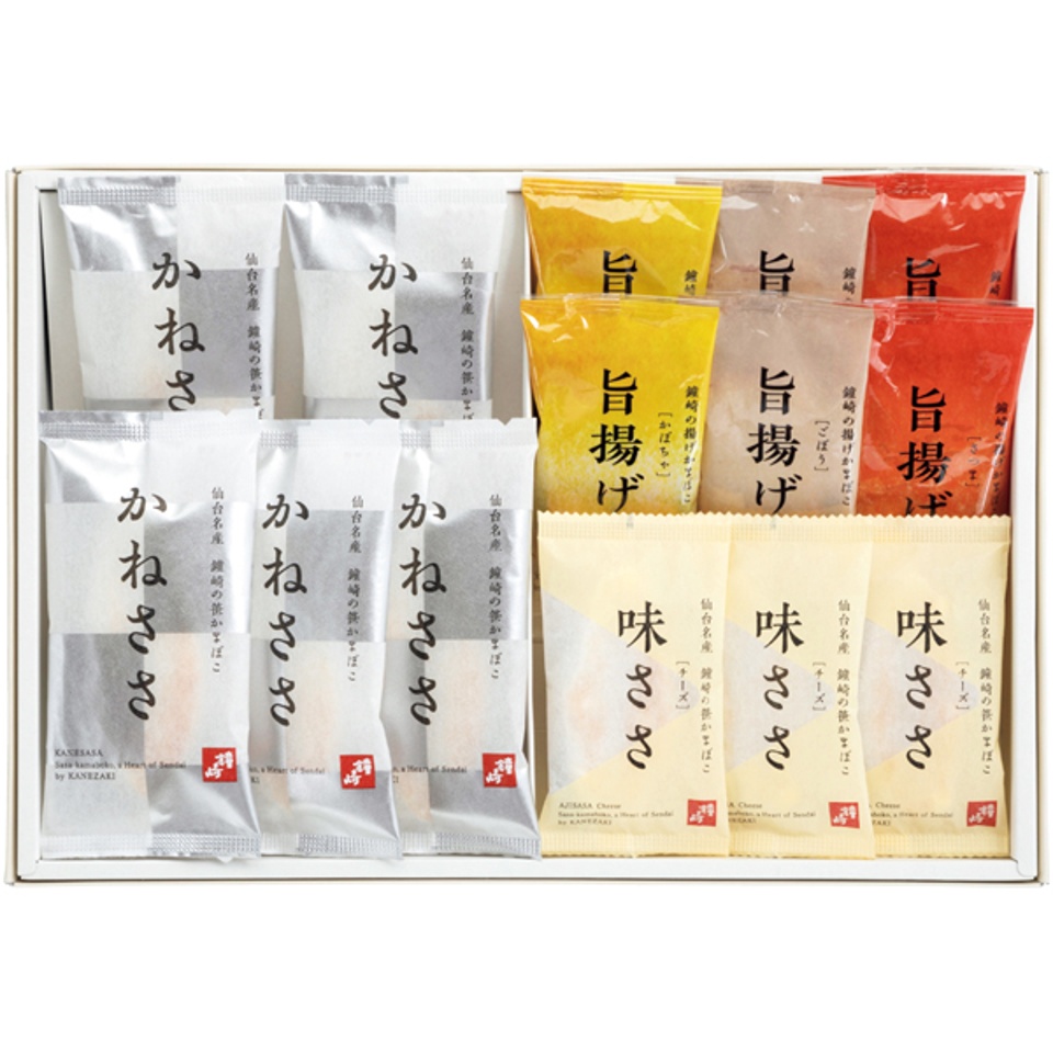 【夏の贈りもの】鐘崎 笹かまぼこ詰合せ 商品サムネイル