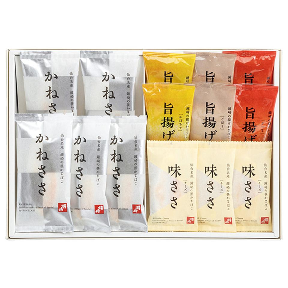 【夏の贈りもの】鐘崎　笹かまぼこ詰合せ　型番：Ｅ－２１ 商品サムネイル