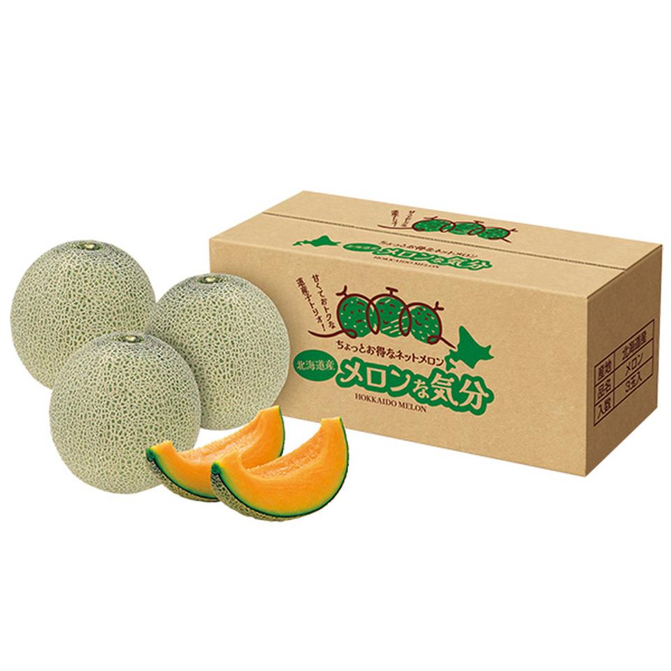 【夏の贈りもの】北海道産　自宅用北海道わけあり赤肉メロン 商品サムネイル