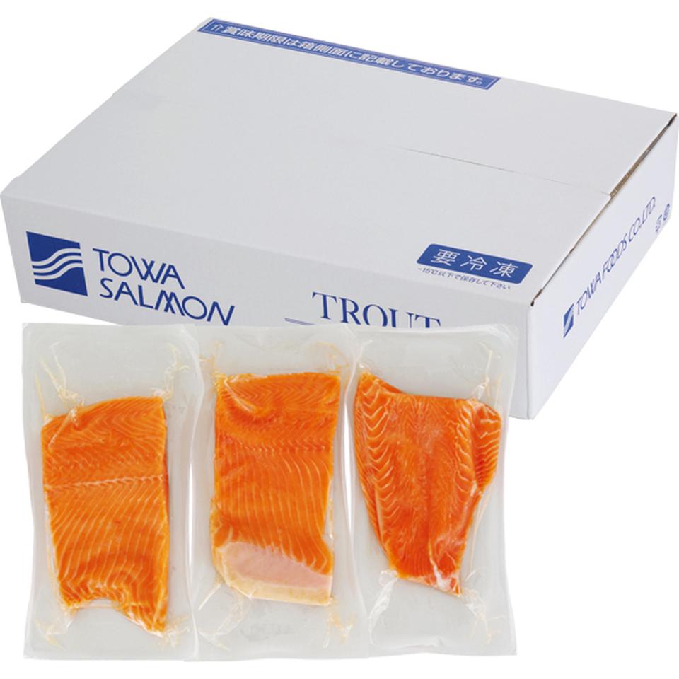 【お歳暮 ギフト早得】東和食品 青森サーモン 刺身用 商品画像(2)